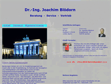 Tablet Screenshot of consulting.bloedorn.eu