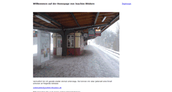 Desktop Screenshot of bloedorn.eu
